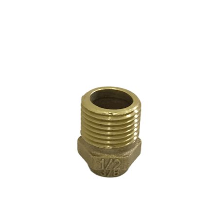 Terminal Bronce de 1/2 - 3/8 HE
